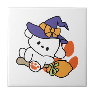 Azulejo Bruja atractiva en entrenamiento - Perro de Hallow