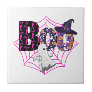 Azulejo Bruja Halloween Octubre Rosa