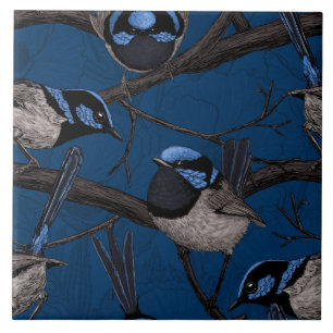 Azulejo Brujas de hadas nocturnas