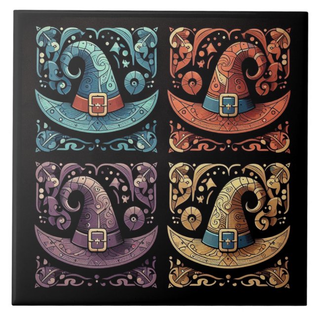 Azulejo Brujas malvadas (Frente)