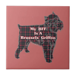 Azulejo Brussells Griffon BFF