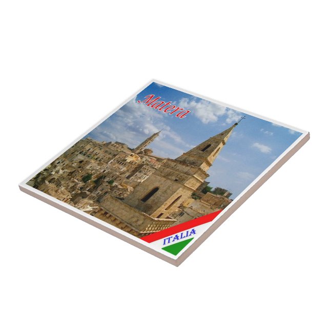 Azulejo BSL013 MATERA, Basilicata, Italia, (Lado)