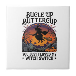 Azulejo Bucle Arriba Bruja Mantequilla Switch Halloween Es