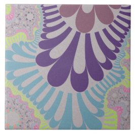 Azulejo Bucle de arcoiris gris