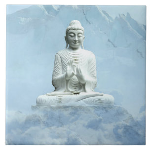 Azulejo Buda en las nubes