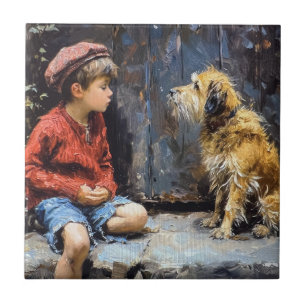 Azulejo Budistas de la calle trasera