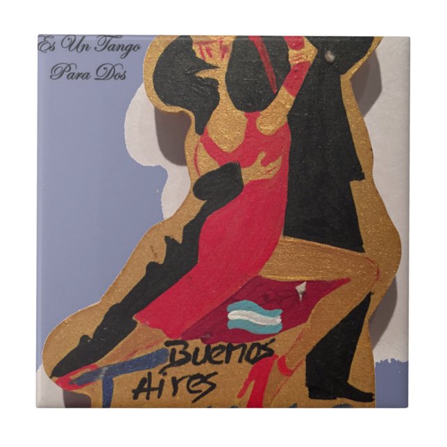 Azulejo BuenosAires_Tango_Poem (Frente)