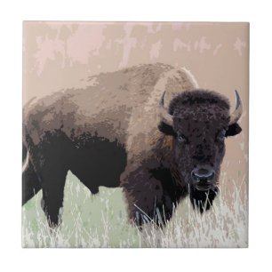 Azulejo Búfalo / Bison