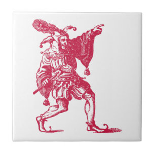 Azulejo Bufón shakesperiano