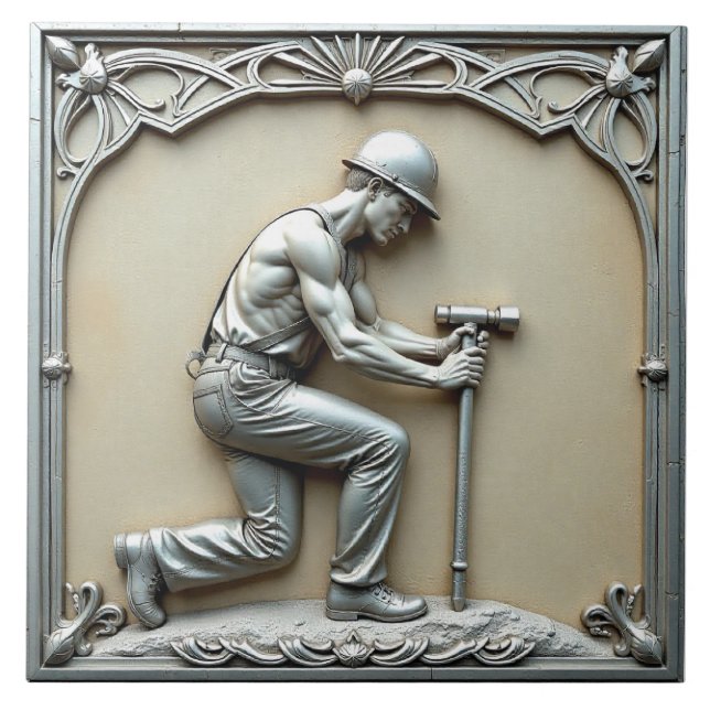 Azulejo Building Foundations of Glory (Frente)