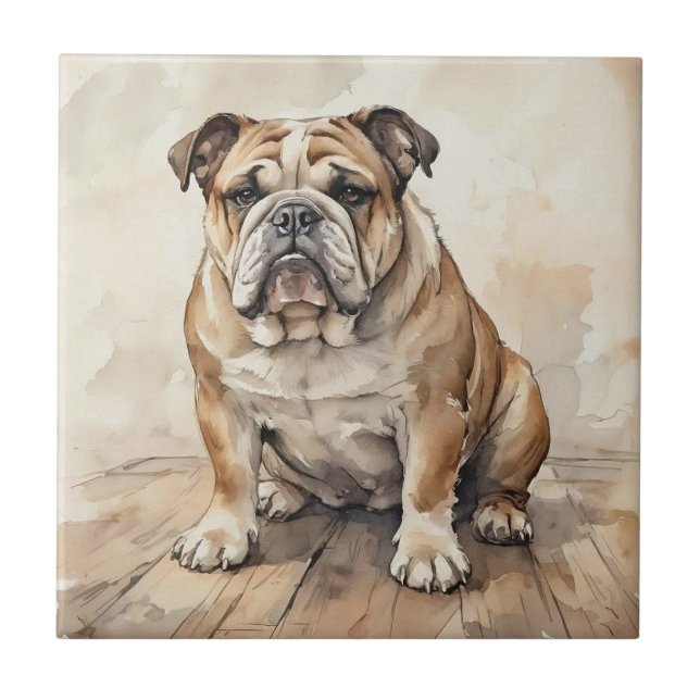 Azulejo Bulldog (Frente)