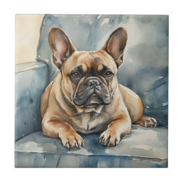 Azulejo Bulldog Francés