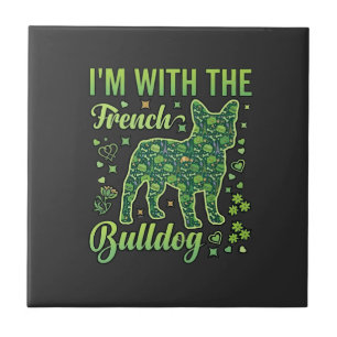 Azulejo Bulldog Francés Halloween Macarón Torre Eiffel_1