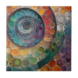 Azulejo bunt und modern