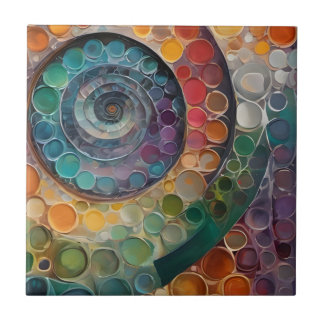 Azulejo bunt und modern