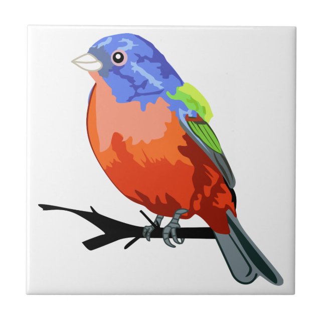Azulejo Bunting (Frente)
