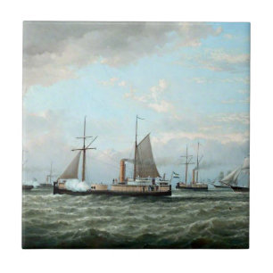 Azulejo Buques de la flota de la Armada Argentina 1874