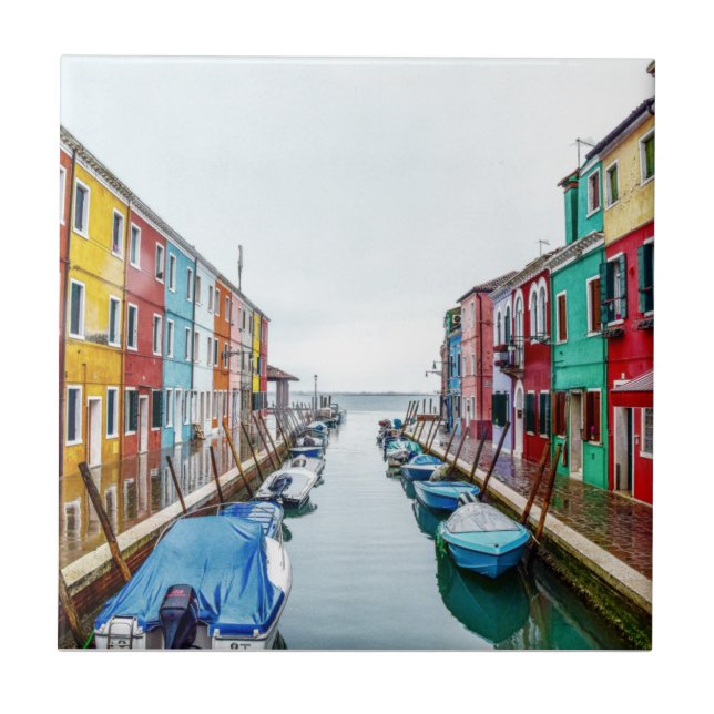 Azulejo Burano Venecia Ciudad Metropolitana de Venecia Ita (Frente)