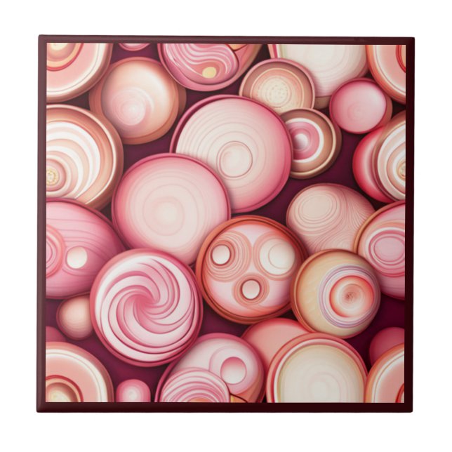 Azulejo Burbujas de Chicle (Frente)