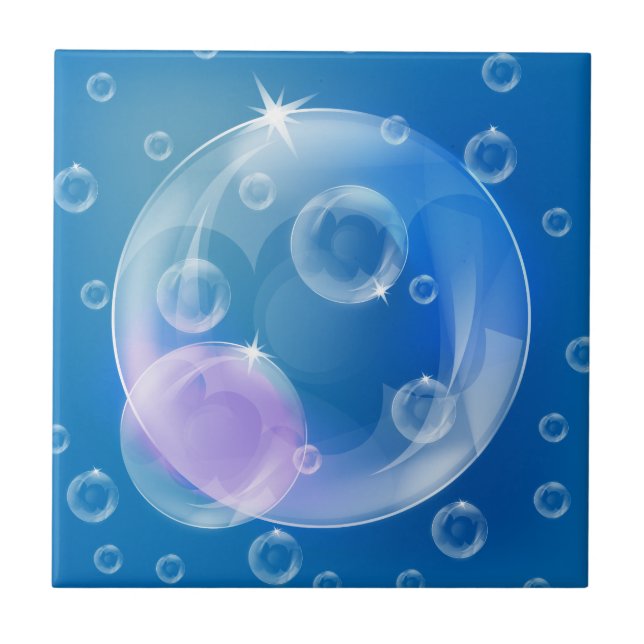 Azulejo Burbujas de jabón (Frente)