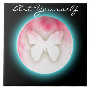 Azulejo Burbujas de mariposa