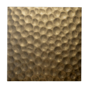 Azulejo Burbujas de metal martillado texturizado oro