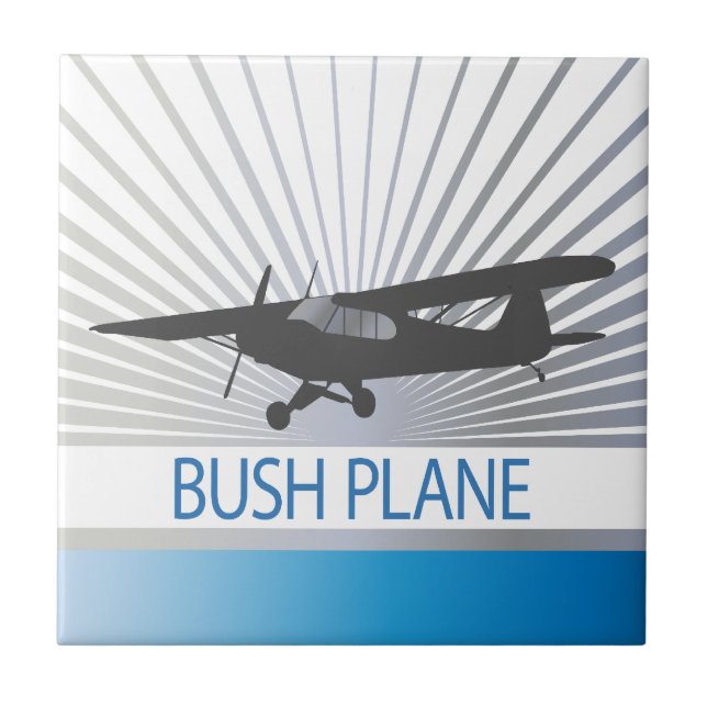 Azulejo Bush Plane (Frente)