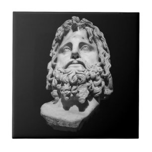 Azulejo Busto grecorromano