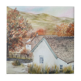 Azulejo Buttermere Village, Lake District, Inglaterra