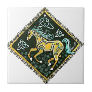 Azulejo Caballo celta