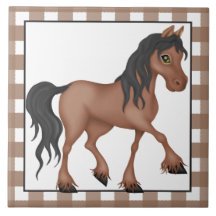 Caballo de granja personalizado patria