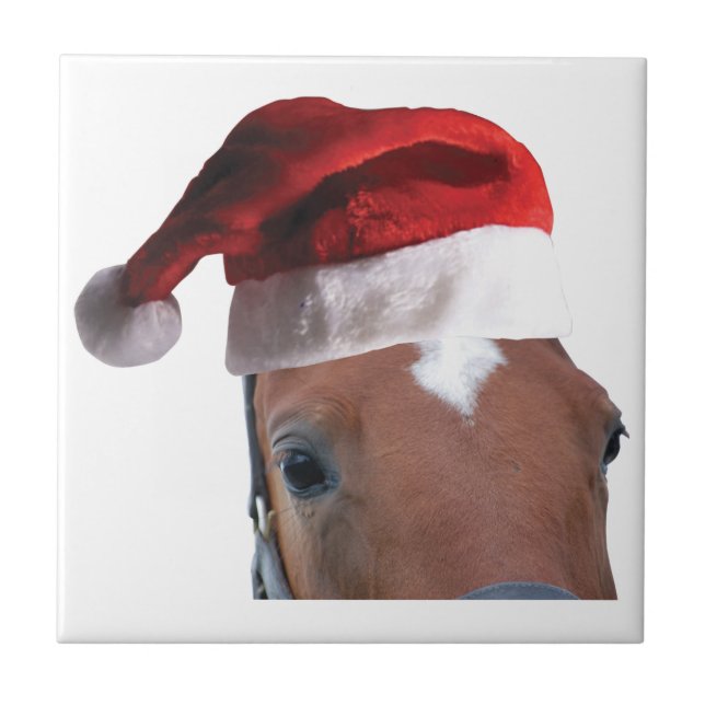 Azulejo Caballo de navidades (Frente)
