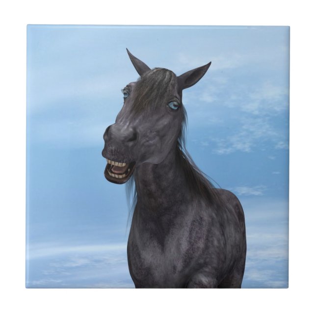 Azulejo Caballo sonriente (Frente)