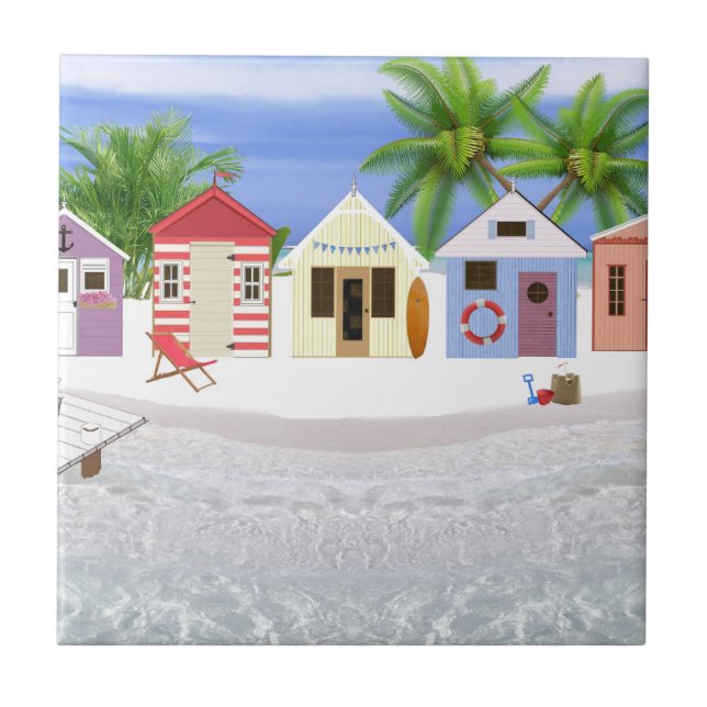 AZULEJO CABAÑAS DE LA PLAYA (Frente)