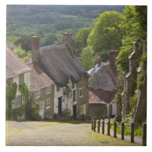 Azulejo Cabañas en Gold Hill, Shaftesbury, Dorset,