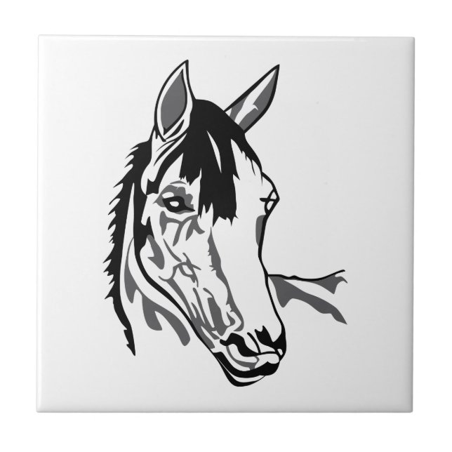 Azulejo Cabeza de caballo (Frente)