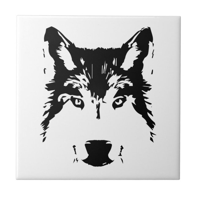 Azulejo Cabeza de lobo (Frente)