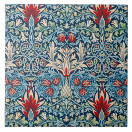 Azulejo Cabeza de serpiente, William Morris