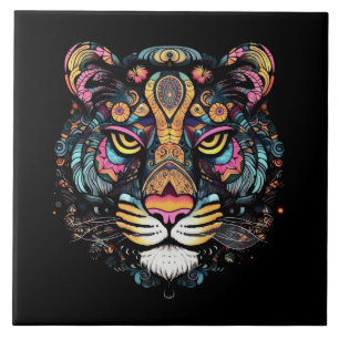 Azulejo Cabeza de Tigre