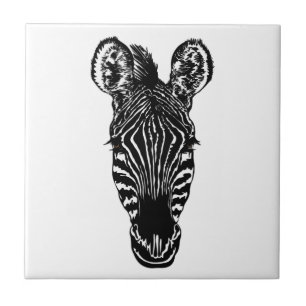 Azulejo Cabeza de zebra