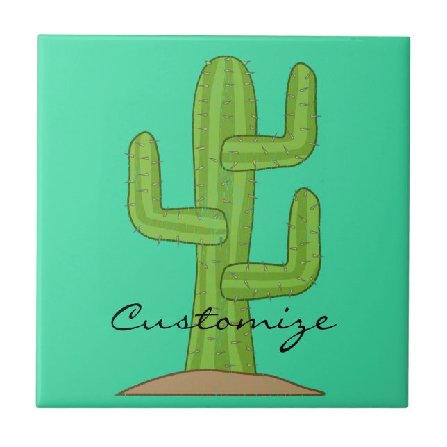 Azulejo Cactus Thunder_Cove del Saguaro (Frente)