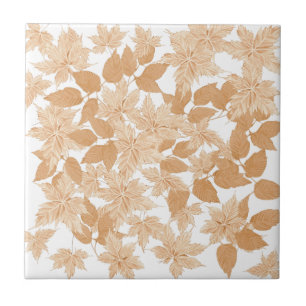 Azulejo Caer en otoño deja mosaico cerámico