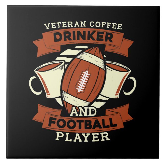 Azulejo Café de Fútbol (Frente)