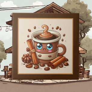 Azulejo Cafetería, tienda o cocina temática de café