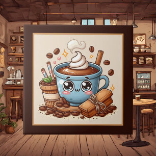 Azulejo Cafetería, tienda o cocina temática de café