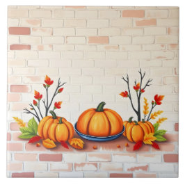 Azulejo Caída Hermosa y Popular Acción de Gracias Feliz