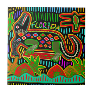 Azulejo Caimán de Florida