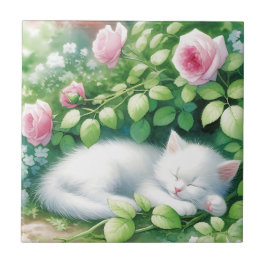 Azulejo Caja de Keepsake con joyas de madera