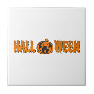 Azulejo Calabaza de Halloween