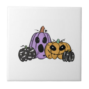 Azulejo Calabaza de Halloween